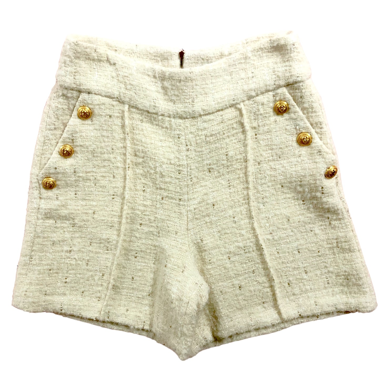 Shorts in bouclé