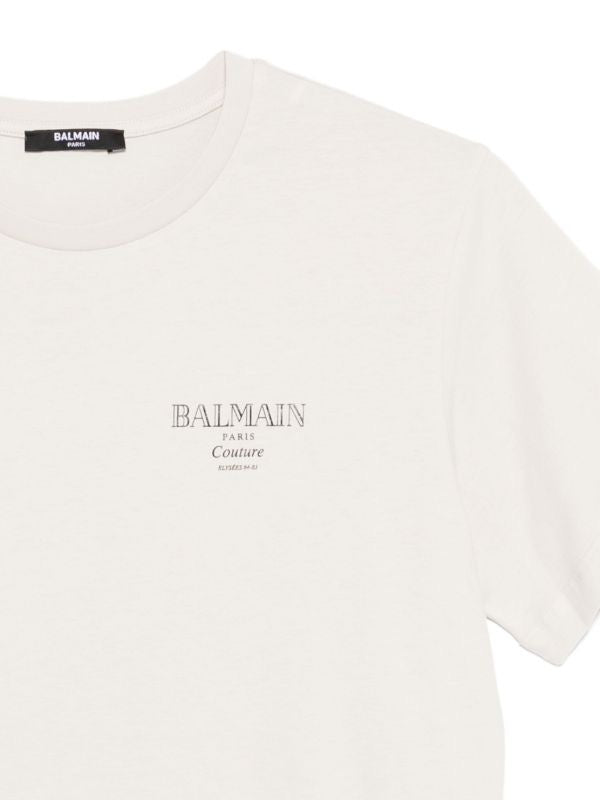 T-shirt con logo Balmain