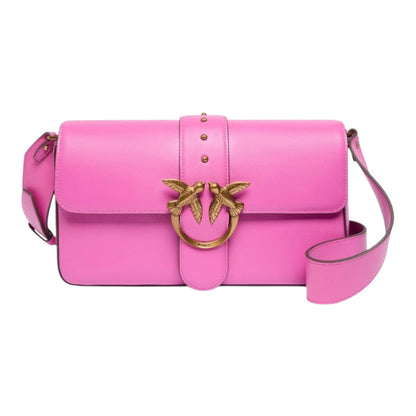Borsa morbida a spalla Love Bag grande in pelle