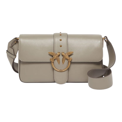 Borsa morbida a spalla Love Bag grande in pelle