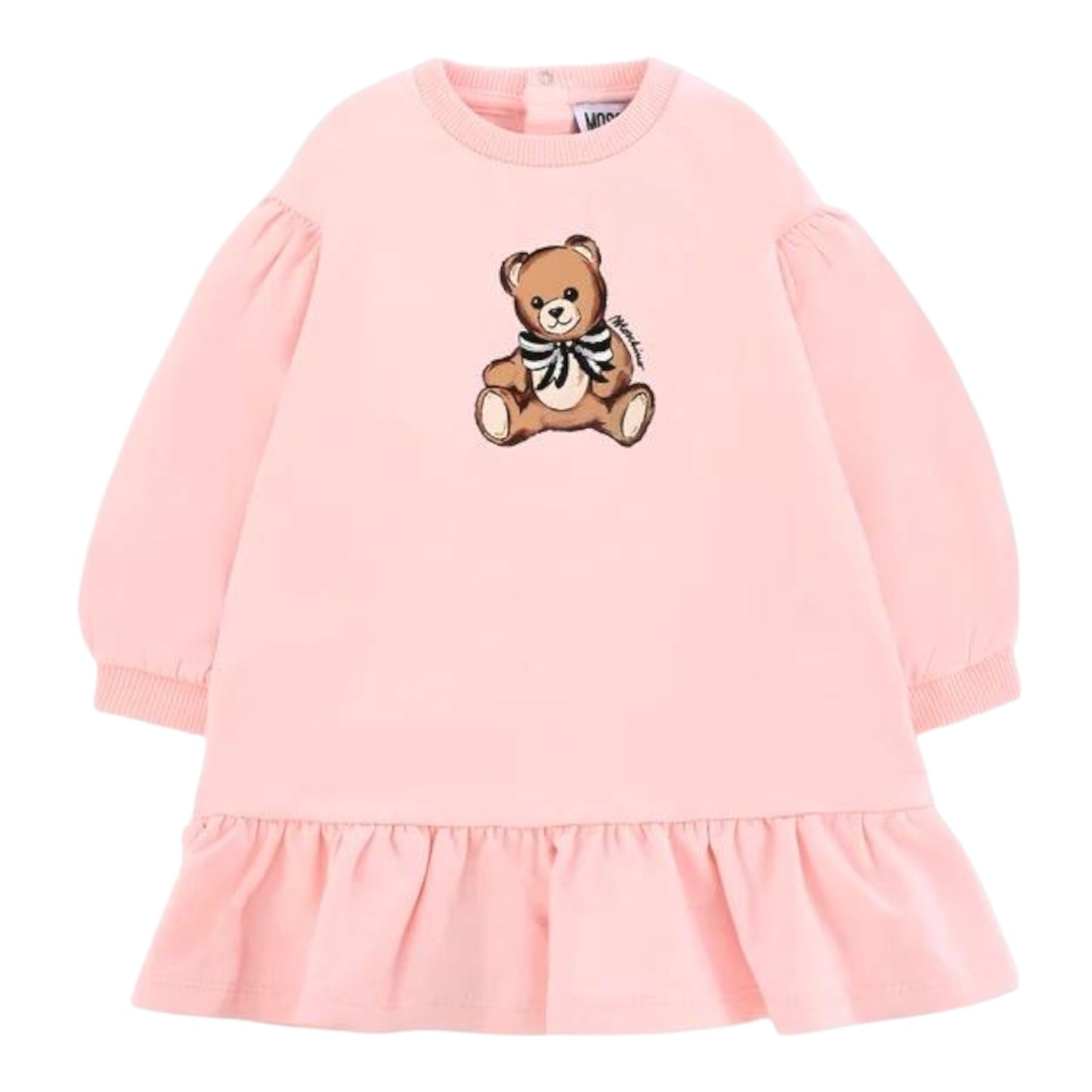 Abito in felpa di cotone Teddy Bear