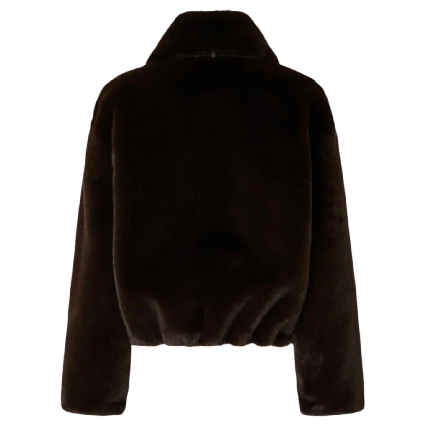 Giacca Blouson effetto pelliccia