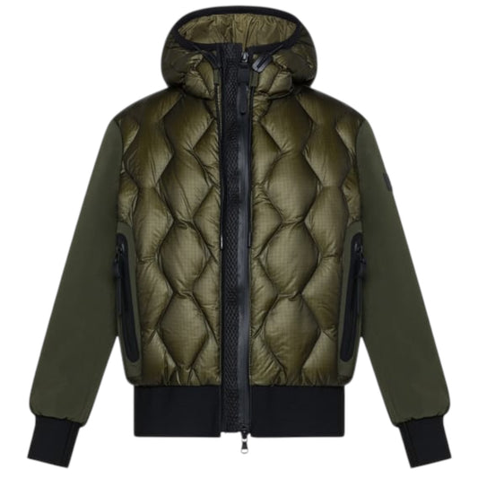 Bomber in ripstop con trapunta  rombi Peuterey