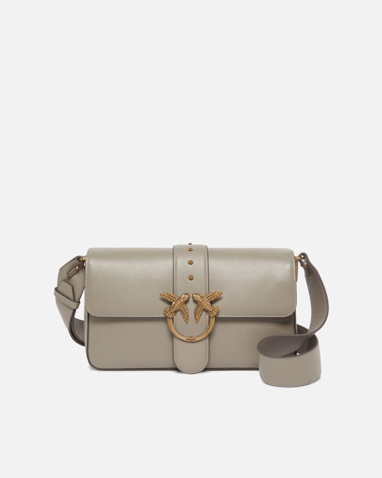 Borsa morbida a spalla Love Bag grande in pelle