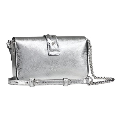 Borsa a spalla baby Love Bag One Slouchy in pelle laminata