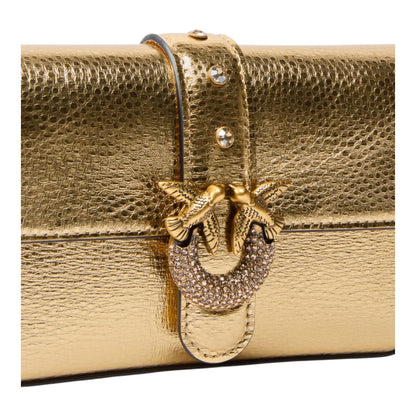 Borsa a spalla baby Love Bag One Slouchy in pelle laminata