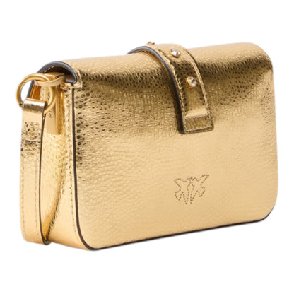 Borsa a spalla baby Love Bag One Slouchy in pelle laminata