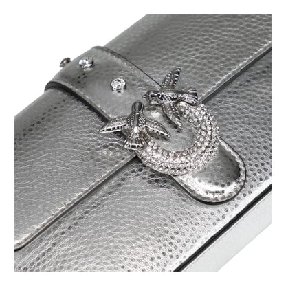 Borsa a spalla baby Love Bag One Slouchy in pelle laminata