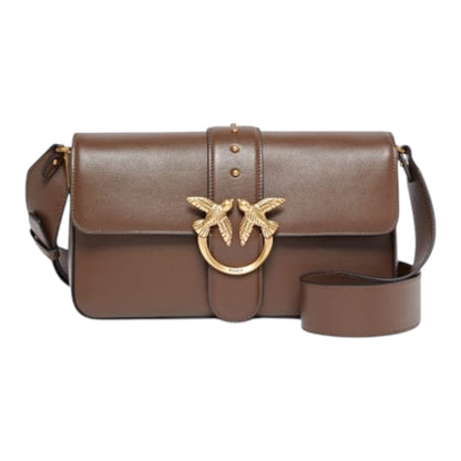 Borsa morbida a spalla Love Bag grande in pelle