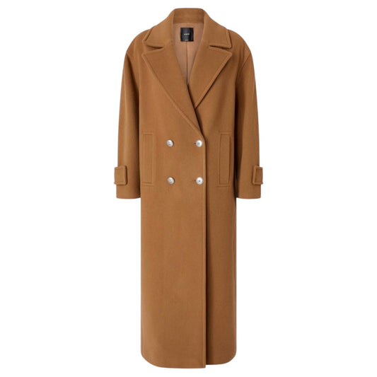 Cappotto doppiopetto lungo