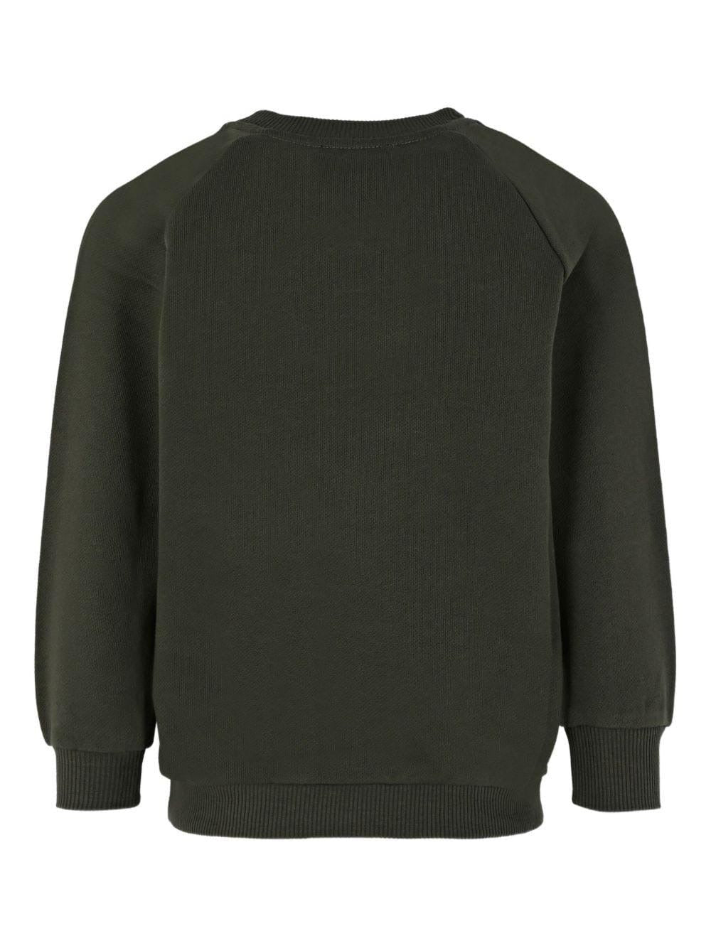 Felpa girocollo con ricamo Balmain