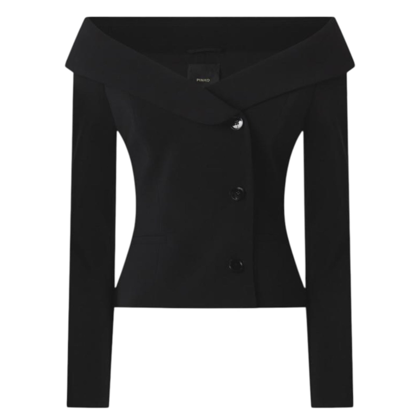 Giacca aderente con spalle scoperte