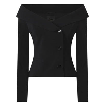 Giacca aderente con spalle scoperte