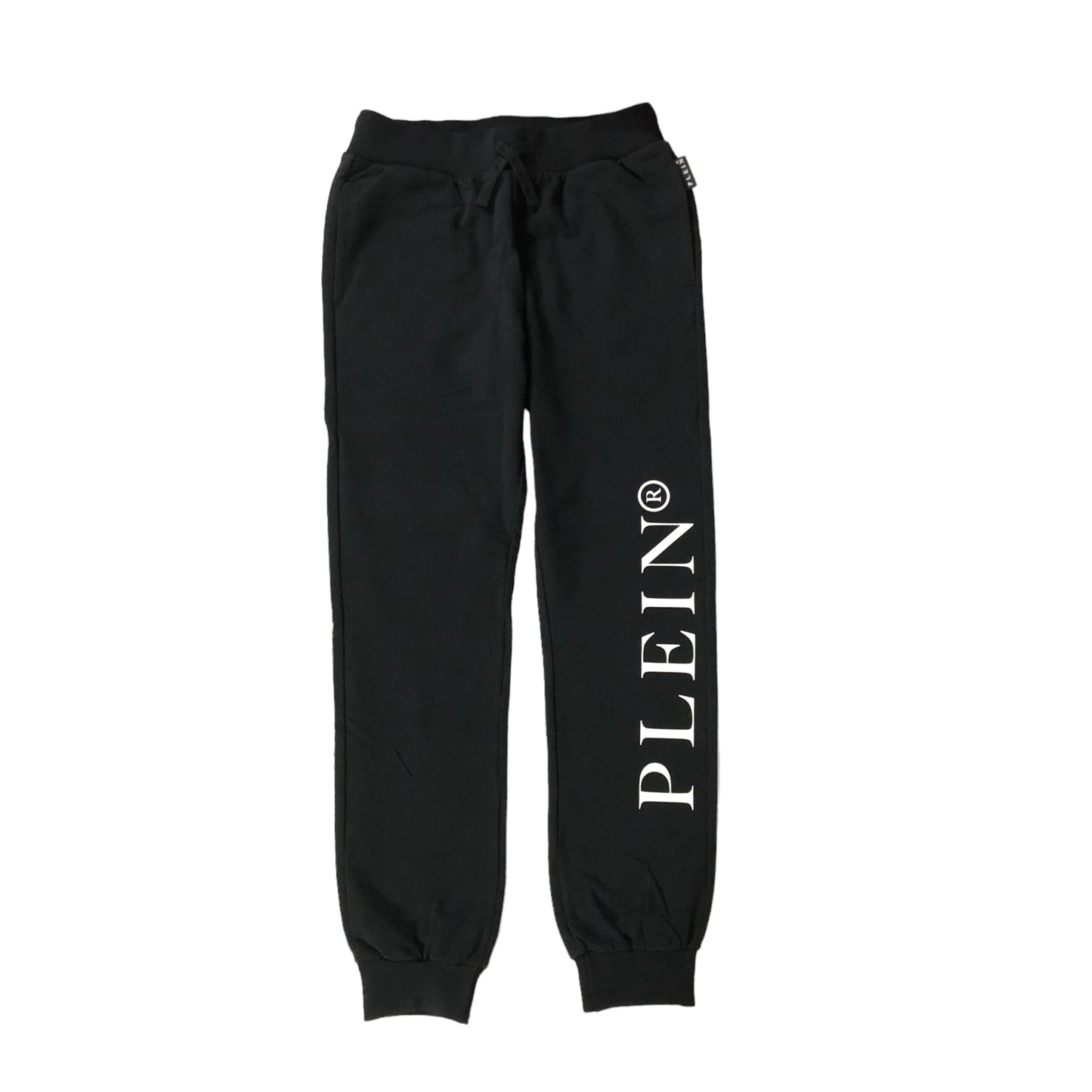 Pantaloni in cotone con logo Plein