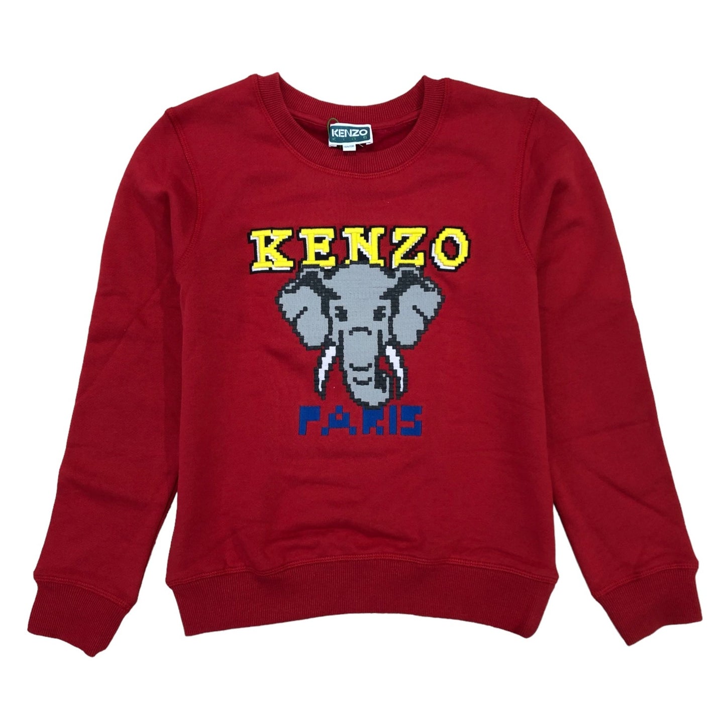 Felpa logo Kenzo ed elefante
