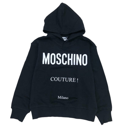 Felpa con cappuccio Moschino couture