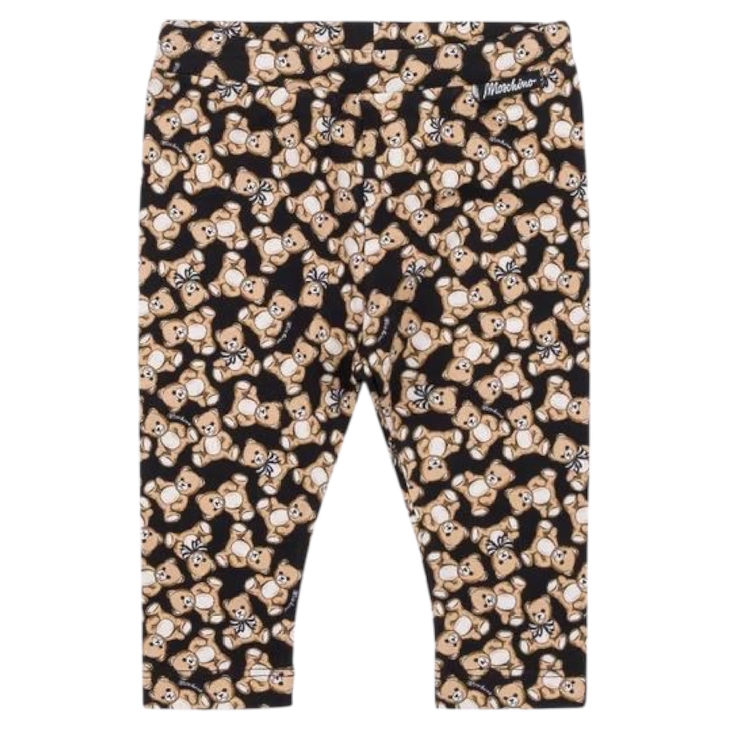 Leggings in Jersey di cotone Moschino