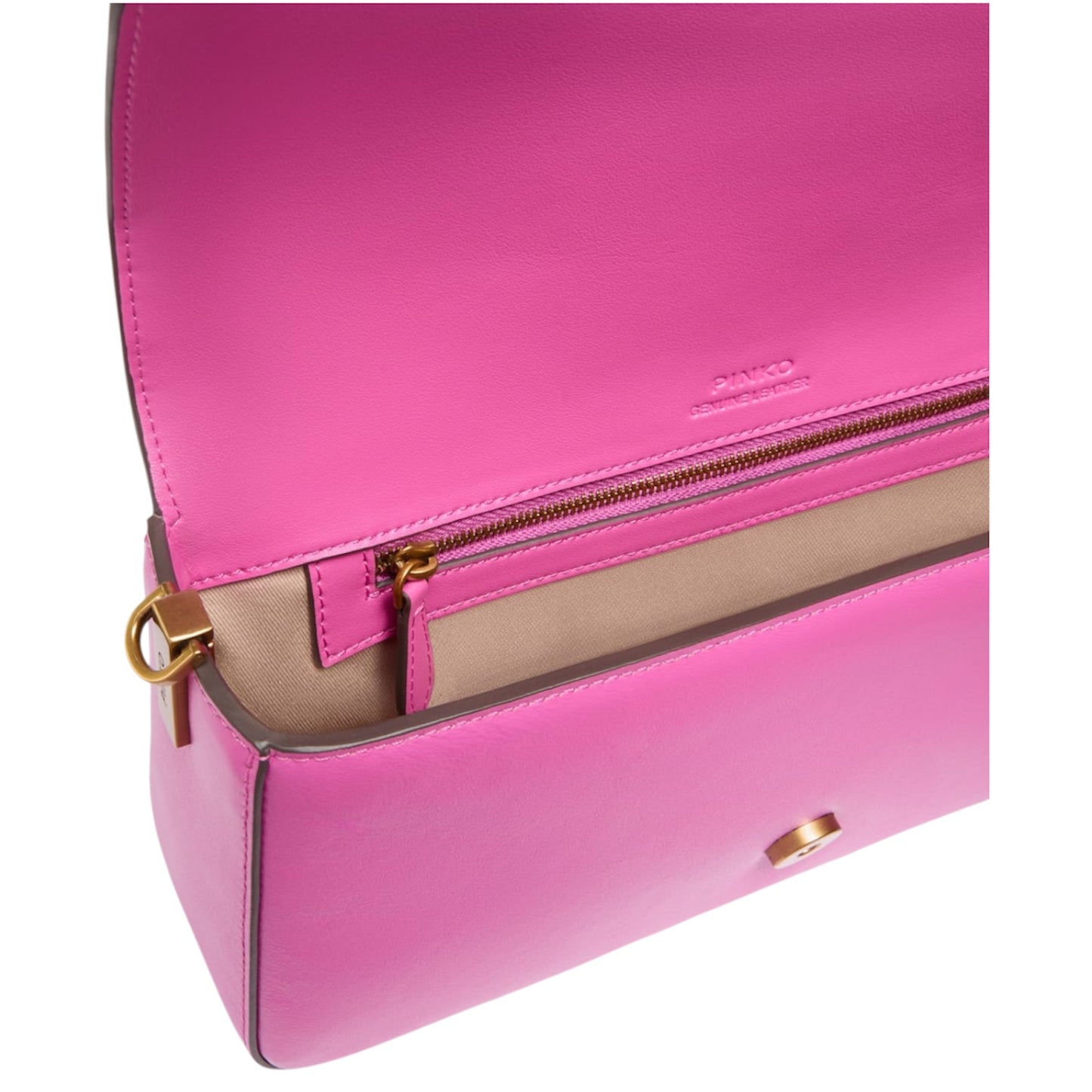 Borsa morbida a spalla Love Bag grande in pelle