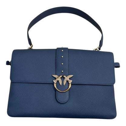 Borsa a spalla maxi Love Bag Slouchy in pelle martellata