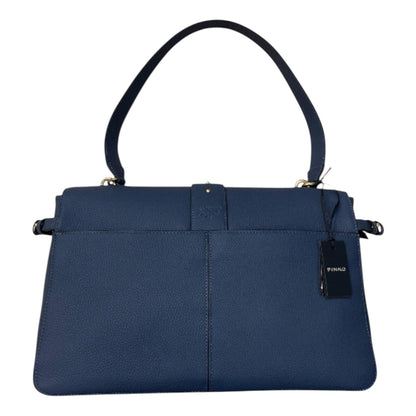 Borsa a spalla maxi Love Bag Slouchy in pelle martellata