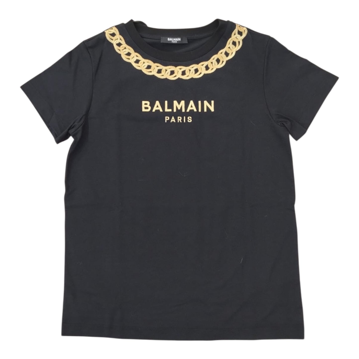 T-shirt con decoro Balmain