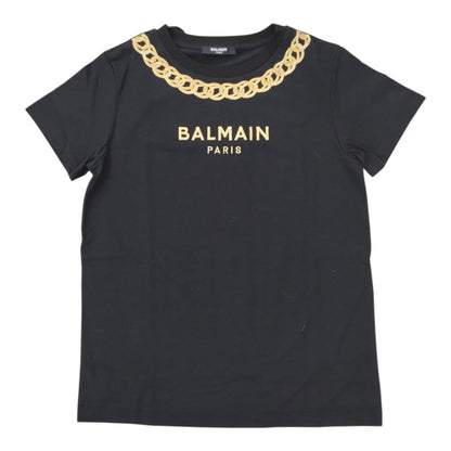 T-shirt con decoro Balmain