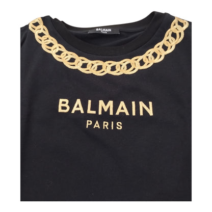 T-shirt con decoro Balmain