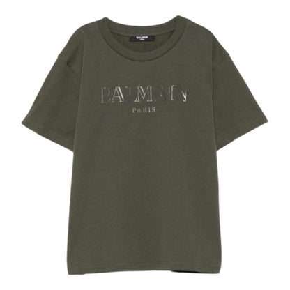 T-shirt con logo Balmain