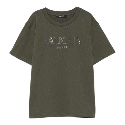 T-shirt con logo Balmain