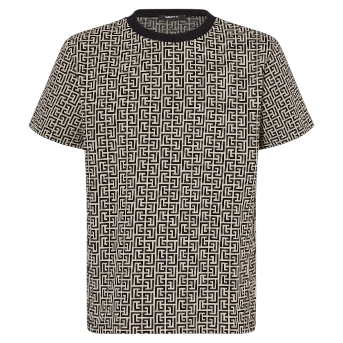 T-shirt logo jacquard Balmain