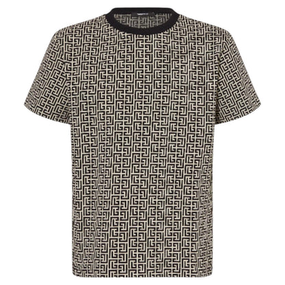 T-shirt logo jacquard Balmain