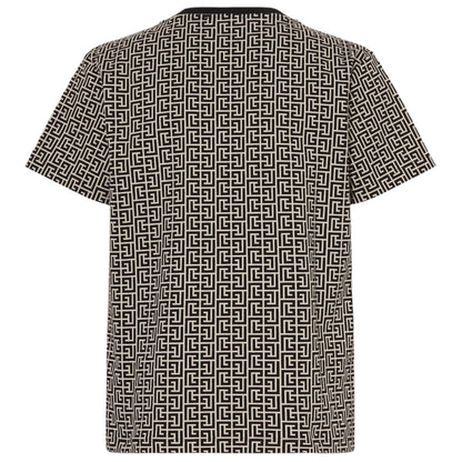 T-shirt logo jacquard Balmain